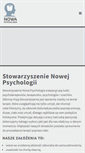 Mobile Screenshot of nowapsychologia.com
